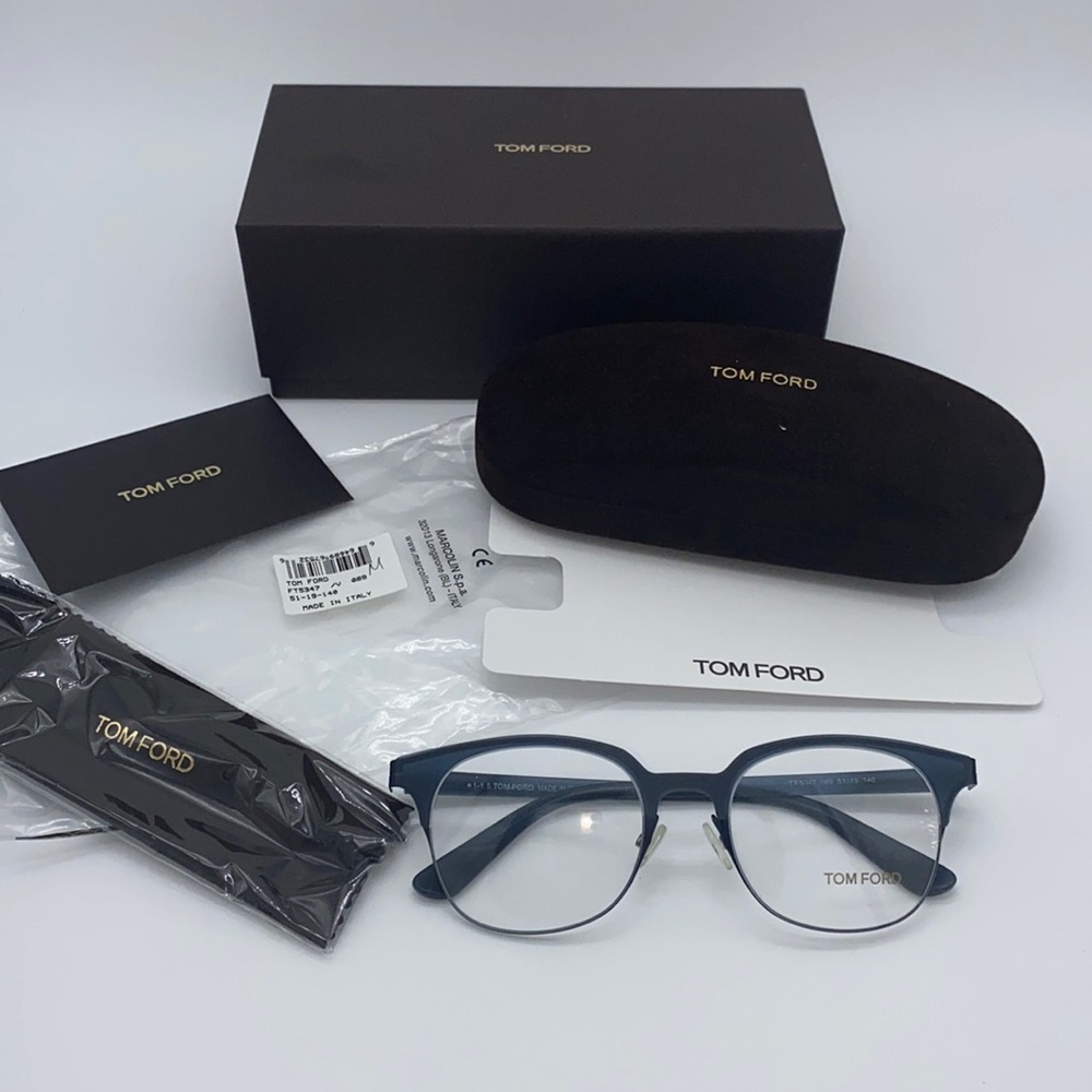 Tom Ford FT5347 Turquoise Ophthalmic Frame